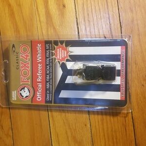 FOX 40 CLASSIC SPORTS WHISTLE OFFICIAL FOR REFEREES AND COACHES black